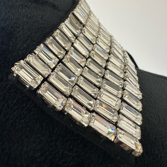 RASARIO Velvet maxi dress with a crystal embellished neck Dress - Picture 13 of 13